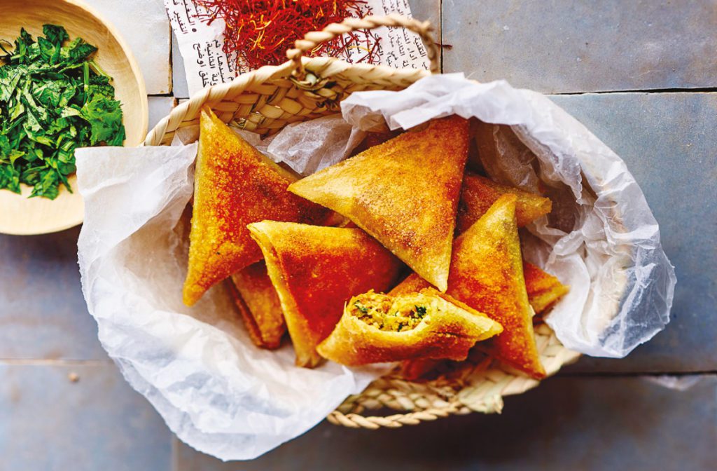 Briouates à la viande hachée