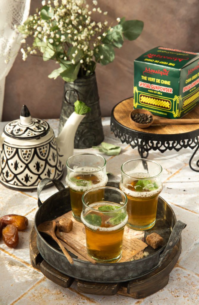Thé à la menthe Mosaïque