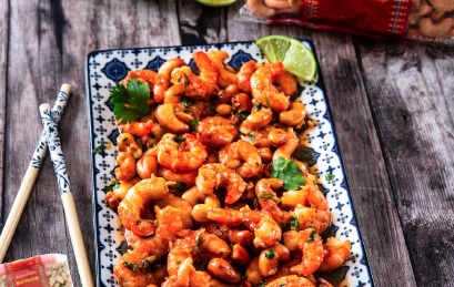 Crevettes aux noix de cajou